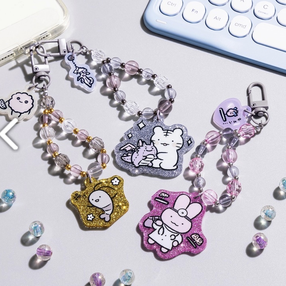 白虎與黑虎蝦 匙扣｜預訂