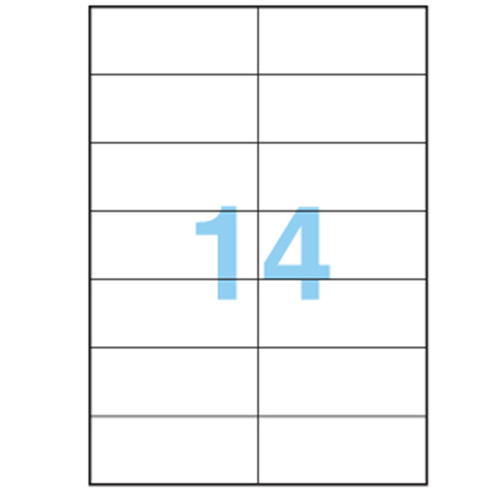 A3653 : ANEOS A4 FSC Multipurpose Label 105.0 x 42.3 mm