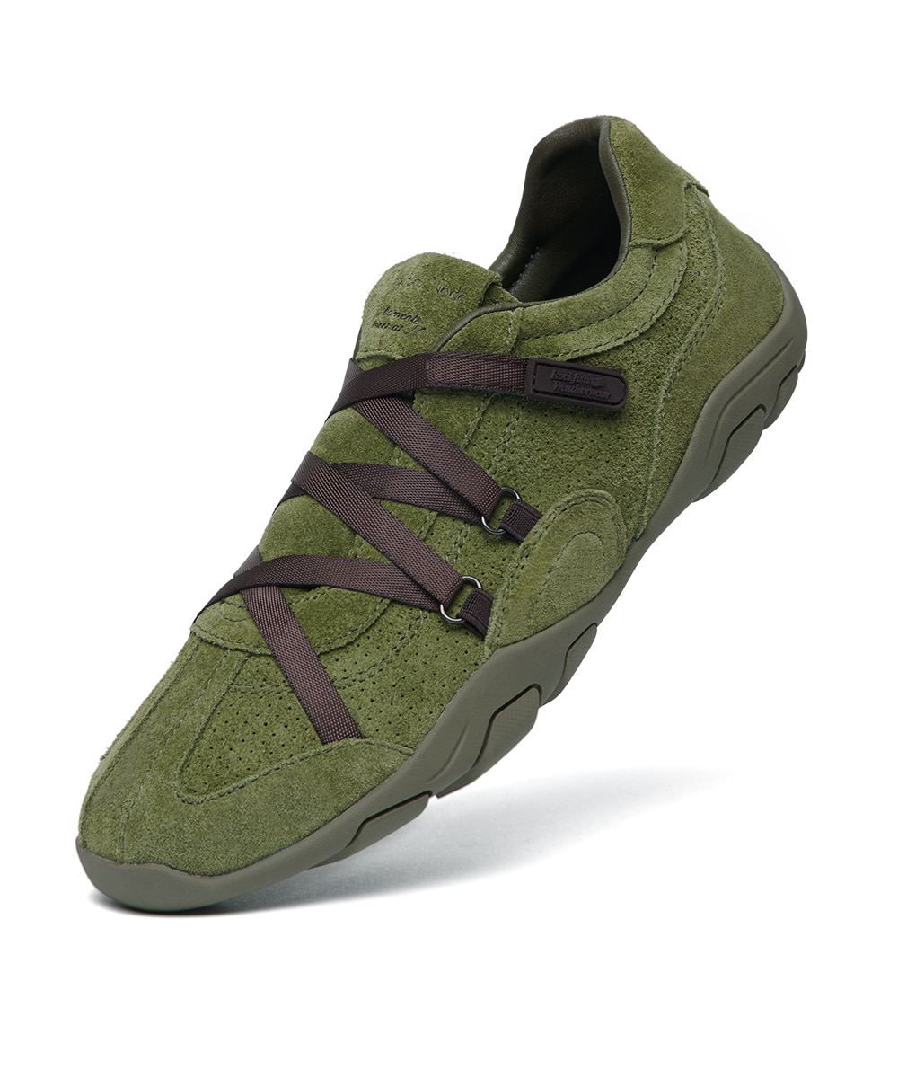 Rockfish Weatherwear ZANE X-STRAP SNEAKERS (SUEDE)