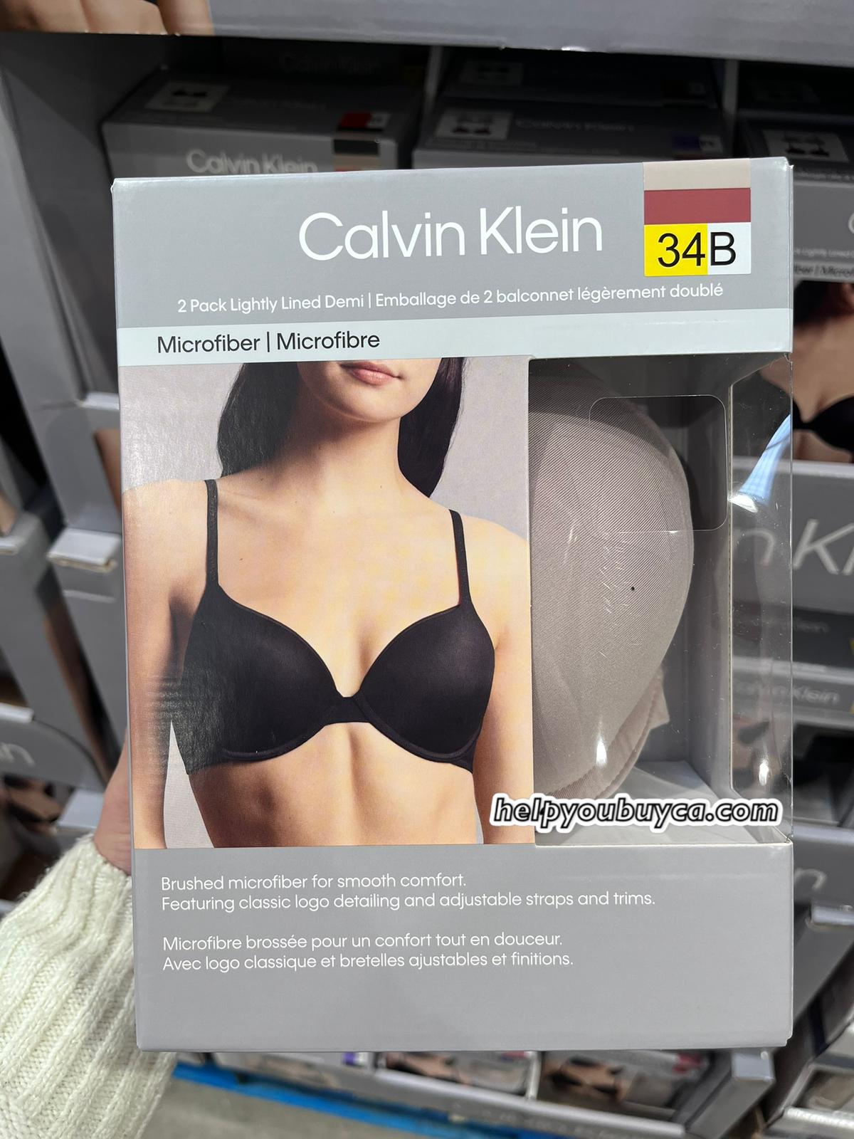 Calvin Klein Luxe Bra, 2-Pack 女裝胸圍 2個裝
