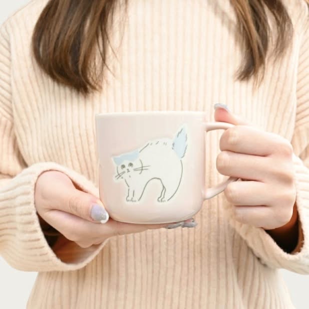 日本製 柔和貓咪馬克杯