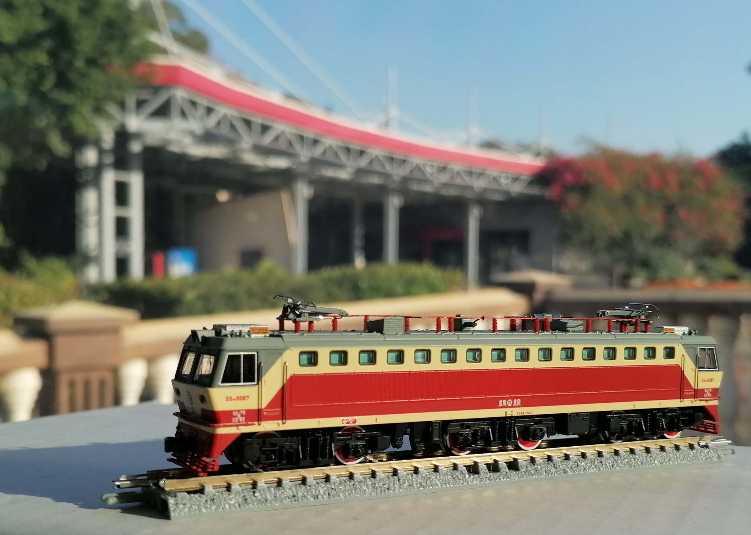 中國電力機車韶山7C N比例 1：160 (三款可選）