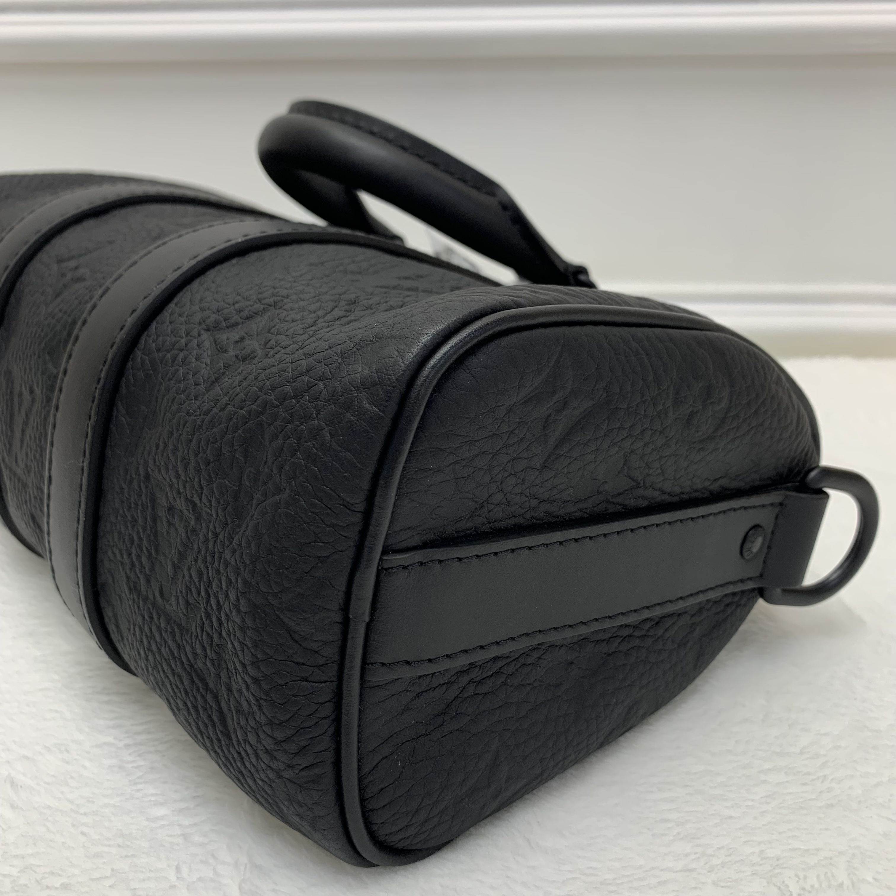 Full set超新淨✨LV Keepall 25 黑色壓紋