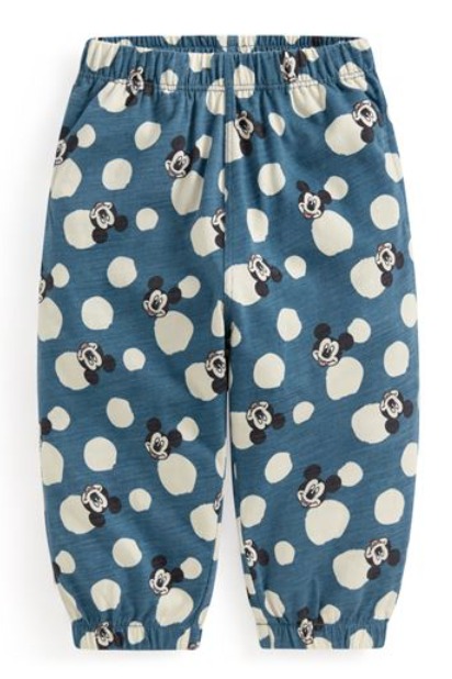 迪士尼系列竹節棉束口褲-Baby