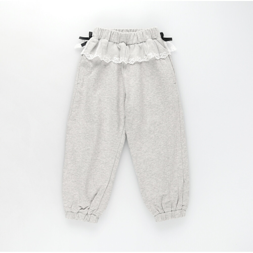 🆕【⭐訂購⭐】🌀 🇯🇵 日本直送🇯🇵 薄紗蕾絲腰帶運動褲［2款選］ 🌀 [ELCA-0120][260412]