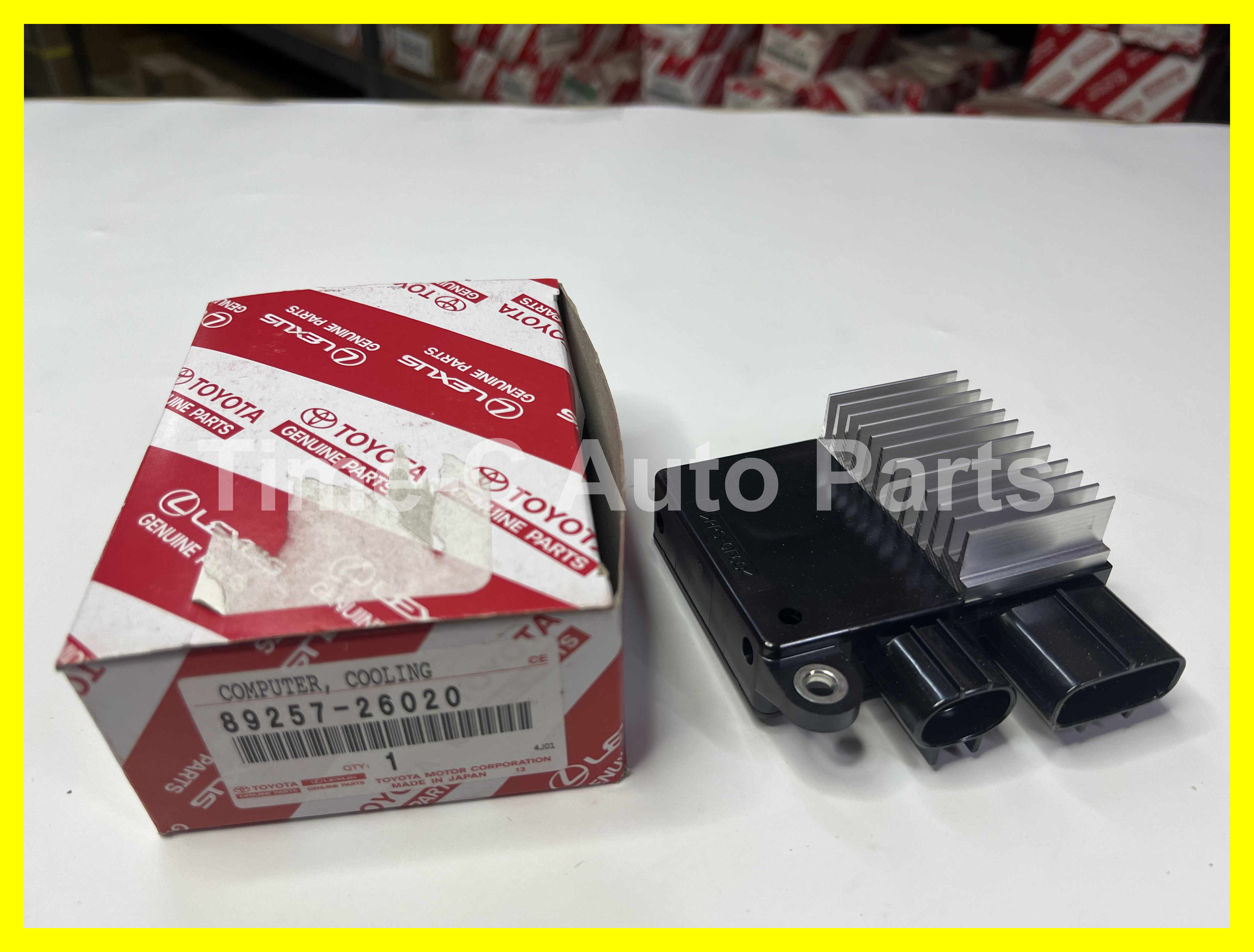 水箱風扇電腦 89257-26020 - Toyota Alphard Vellfire 30系