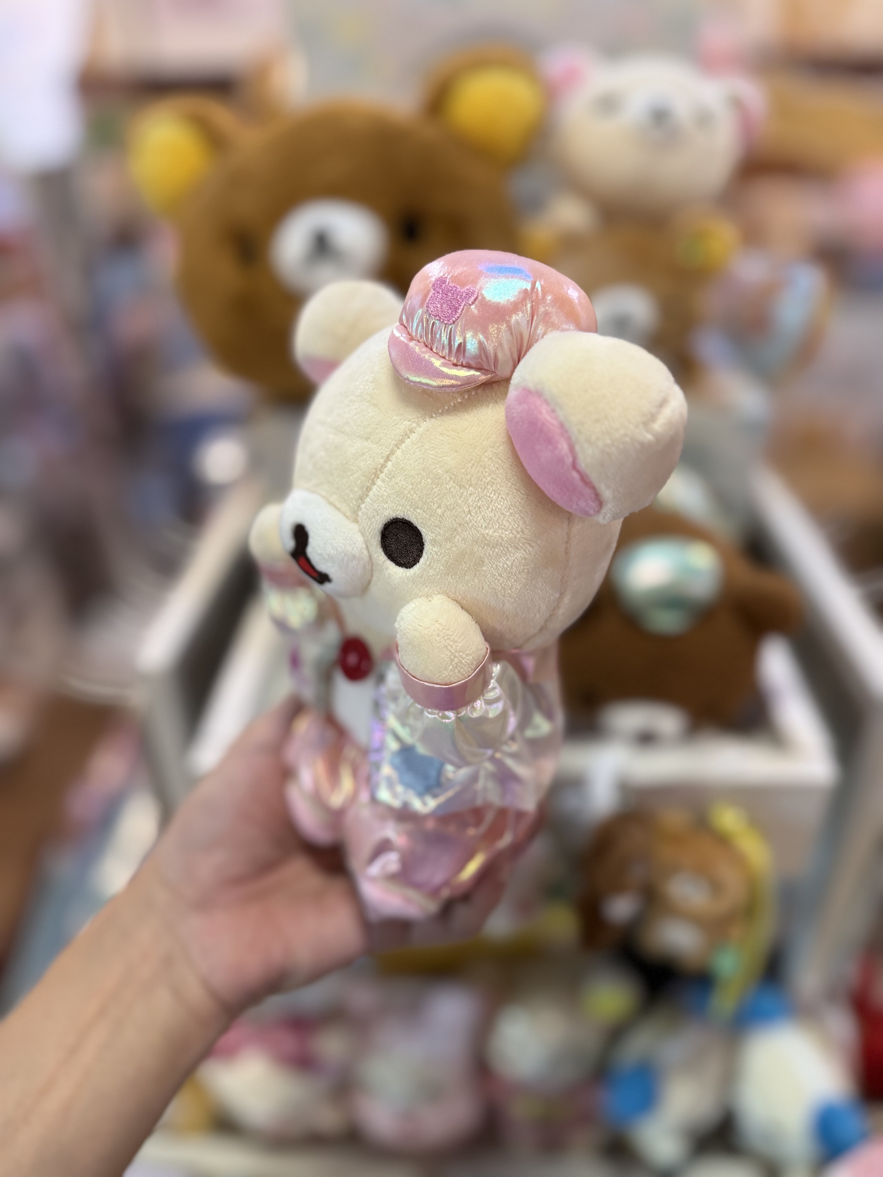 《現貨》全新rilakkuma 實驗室系列公仔 （耳仔可拉（小熊帽子可拉））
