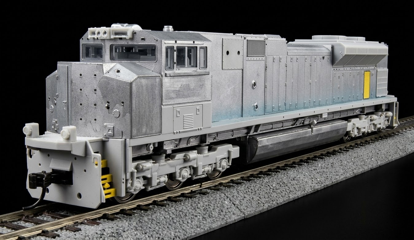 SD70ACE Metal Edition DCC 數碼音效及動態煙