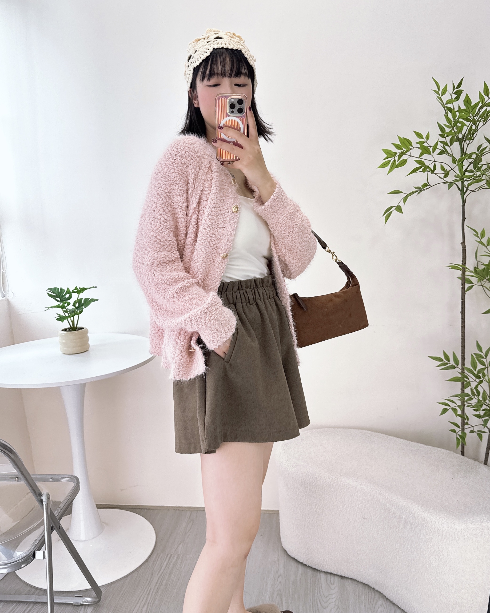 親膚軟綿綿線圈針織外套 3色