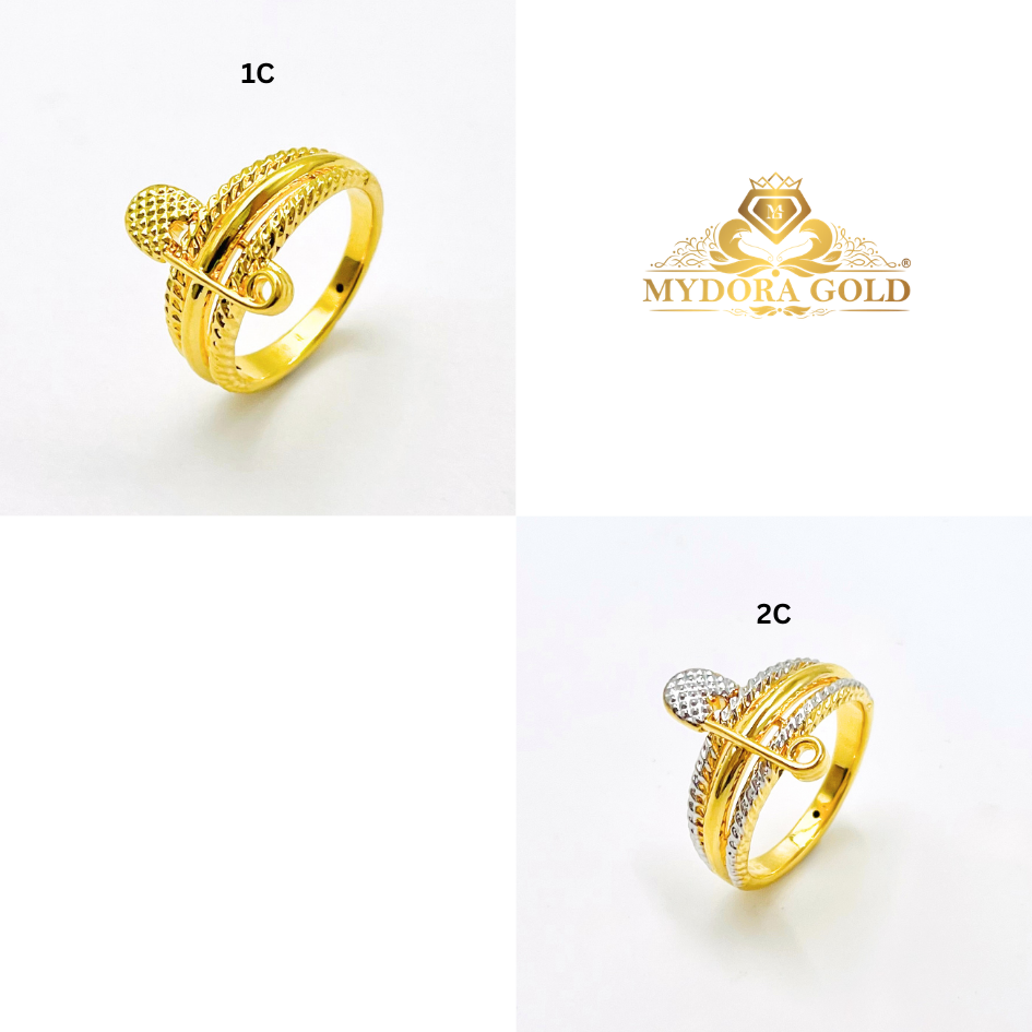 MYDORA Cincin Safety Pin Premium (5G) l EMAS 916/22K