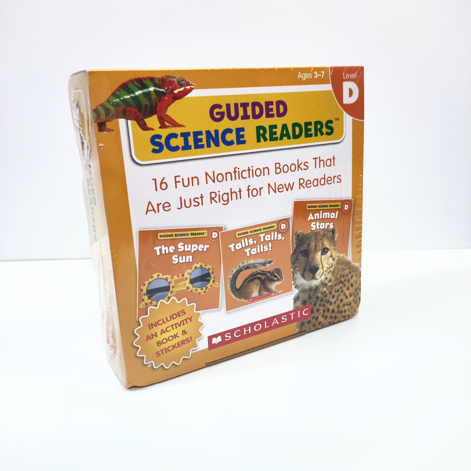  Guided Science Readers A-E 科學5盒 Scholastic  S70