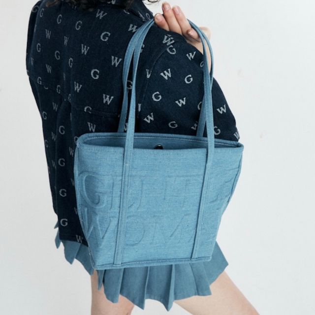 新作【GENTLEWOMAN】DENIM SOIREE HAULER デニム トートバッグ 預購| 🇹🇭GENTLEWOMAN DENIM SOIREE HAULER BAG(LIGHT BLUE