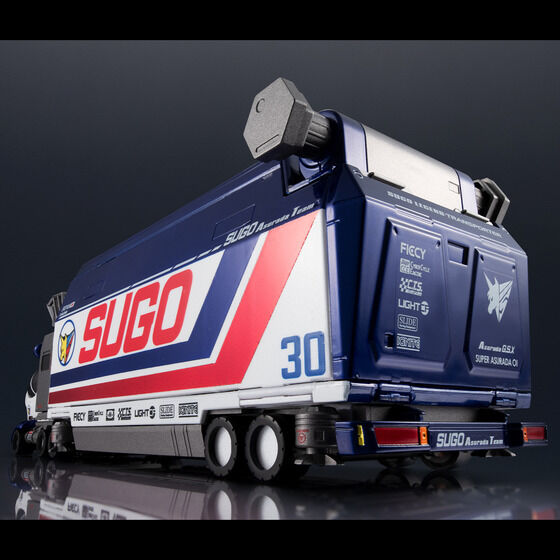 (預訂訂金 $300) (總價 $895) MegaHouse C.F.C. -HE- DX Cyber​​ Formula Collection -Heritage Edition- Sugolegerd 10V5000 & Super Asurada 01 Circuit Mode CFC -HE- DX 新世紀GPX 高智能方程式 菅生車隊運輸維修車 10V5000 & 超級雷神 01 Circuit Mode 套裝 (行版)