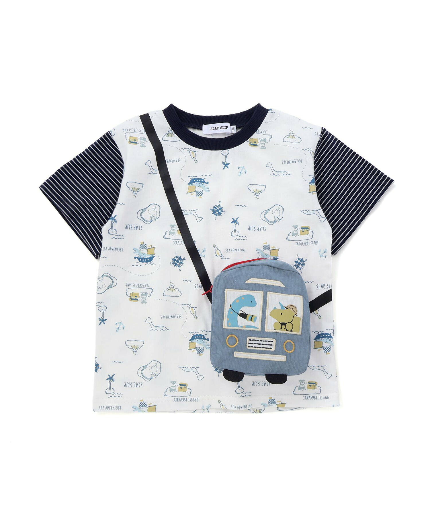 🆕【⭐訂購⭐】  日本直送🌀趣味恐龍立體小肩包 短袖Tee［2款選］🌀[ELDA-0030][260423]