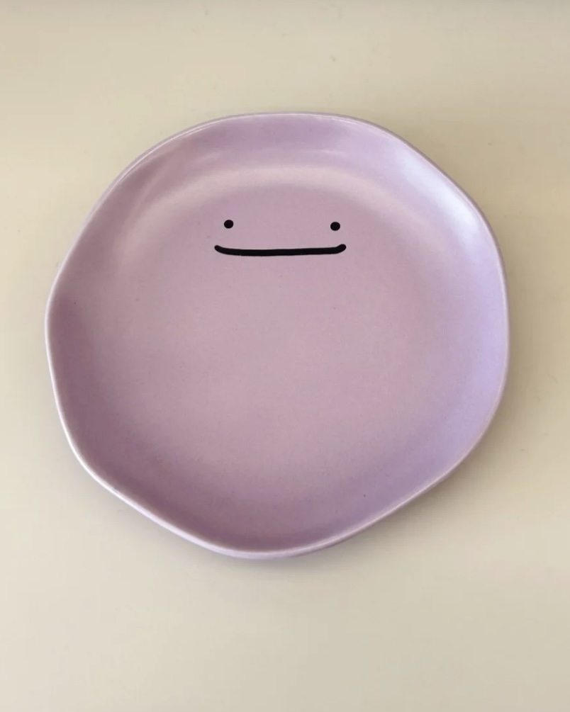 微笑陶瓷收納盤