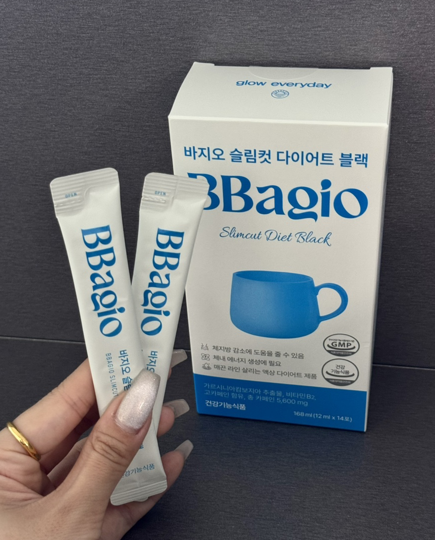 韓國 Bbagio 藤黃果 膠原 咖啡濃縮液 14 入/盒｜Slimcut Diet Black