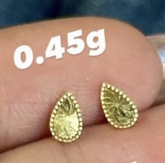 【无氢5D】鱼鳞蝴蝶/小兔/四角星耳钉