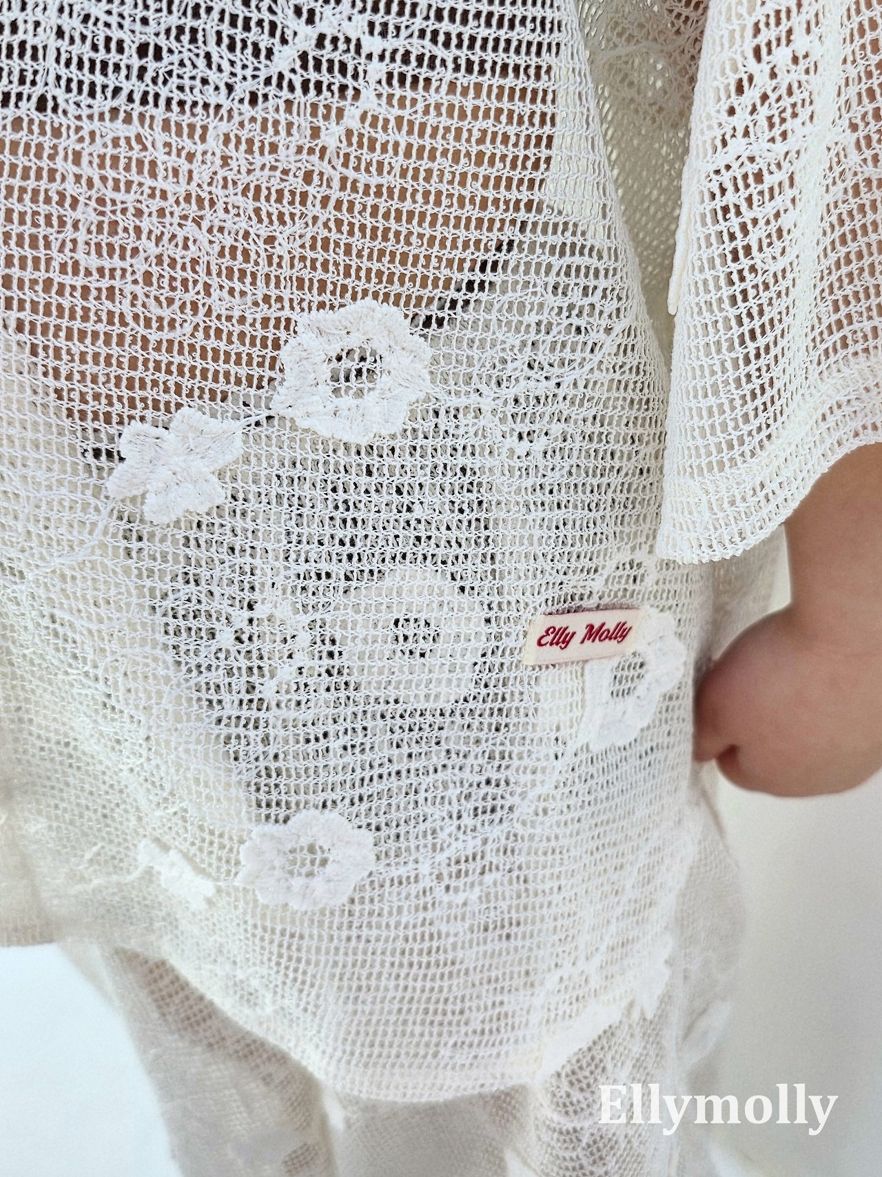 Ellymolly | Flower shirt(size 7(90-100)