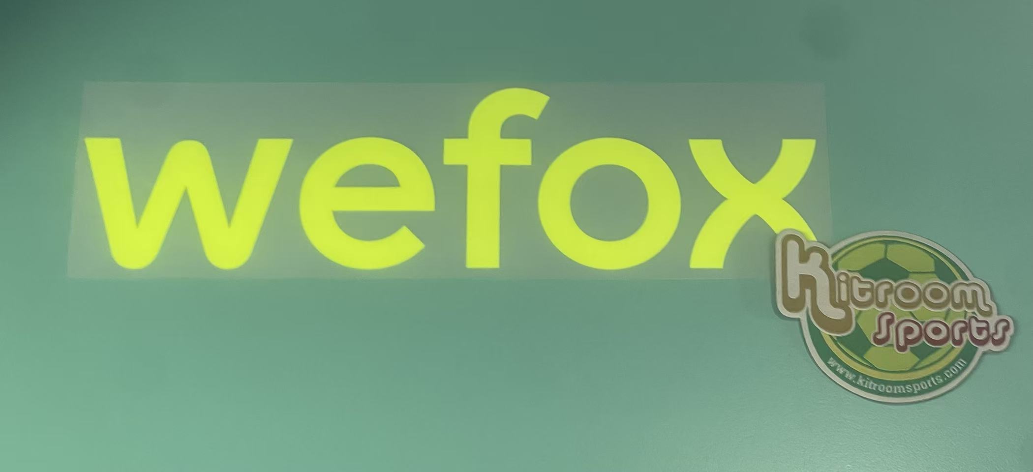 2022-23 AC Milan 3RD Back Sponsor " wefox "