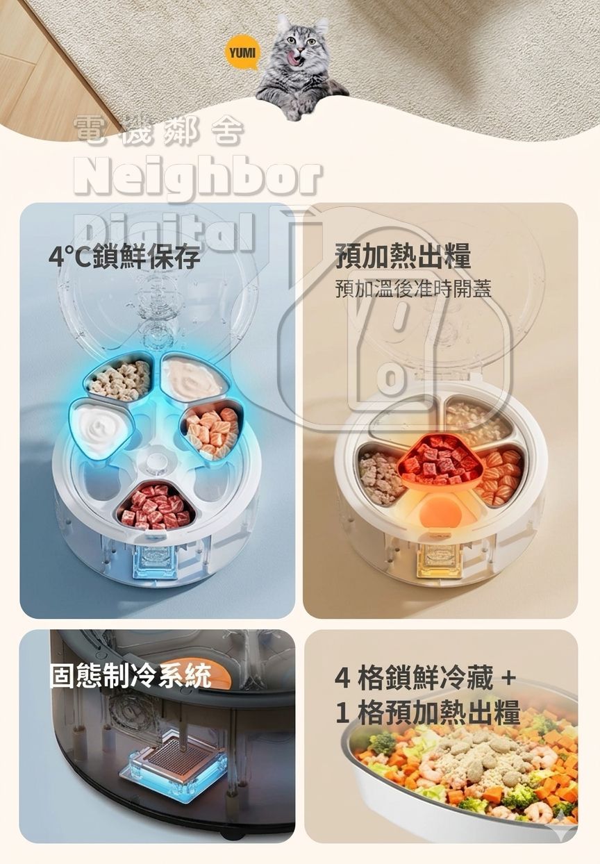 Westinghouse 西屋 濕糧智能視頻自動餵食器 M81 (預購產品)