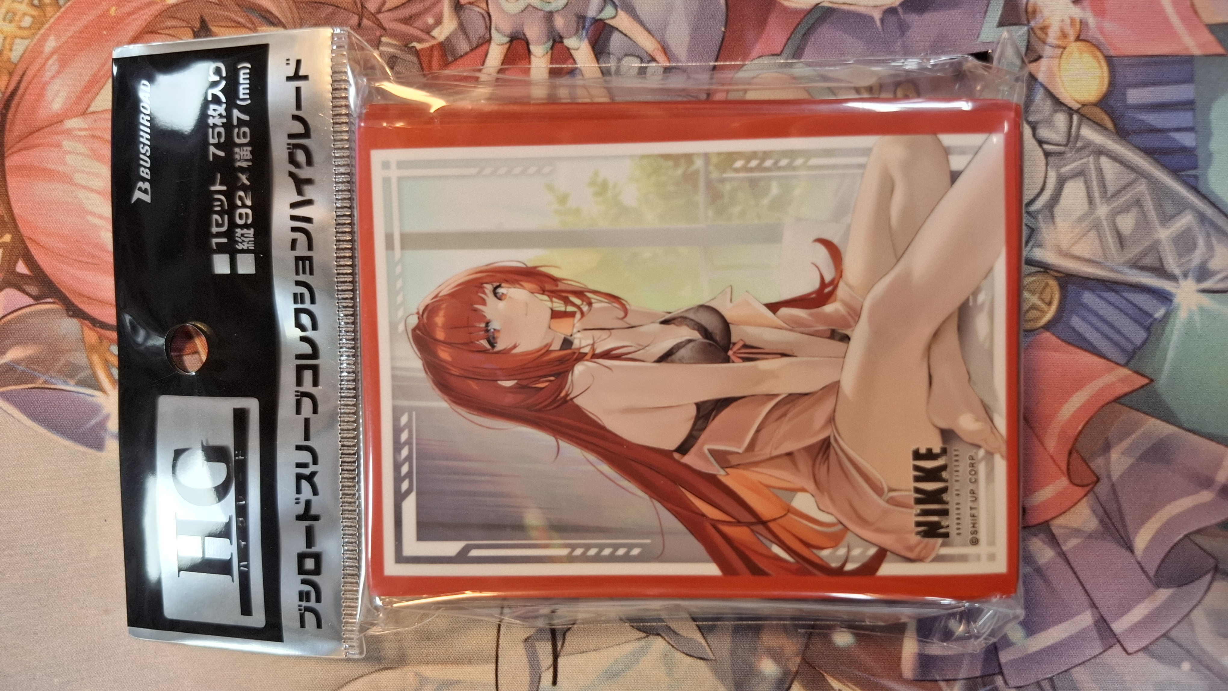 """勝利の女神：NIKKE"""	Bushiroad HG卡套 Vol.5233 「ラピ：レッドフード - チェリッシュドレッド」ver.	