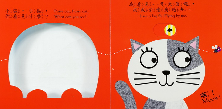 上人 動一動真好玩: 小貓,小貓,你看見什麼？