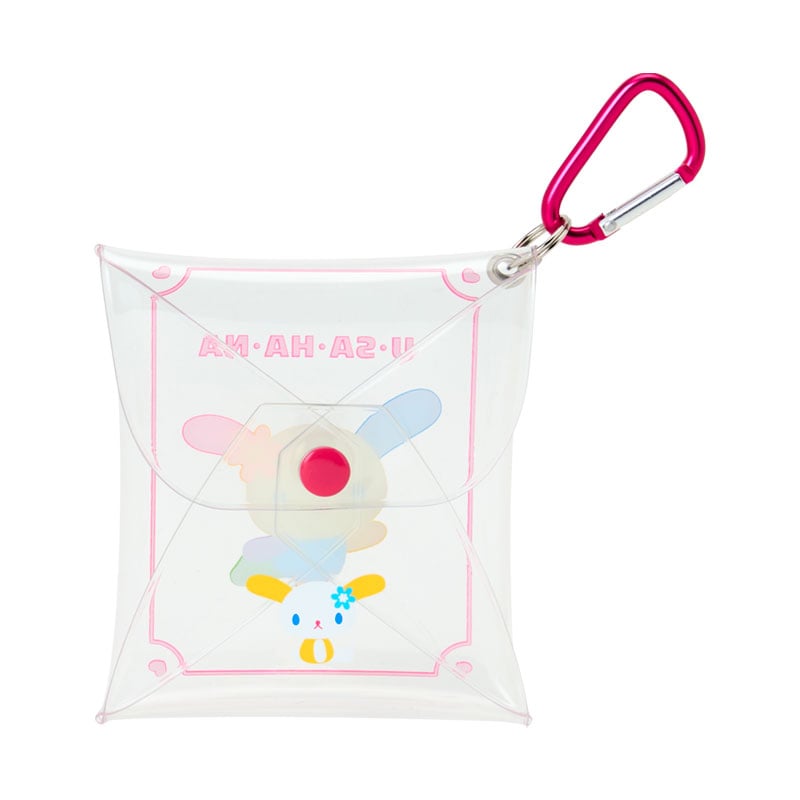 現貨｜Sanrio Usahana 彩耳兔 日版 透明 收納袋 (18427-6)