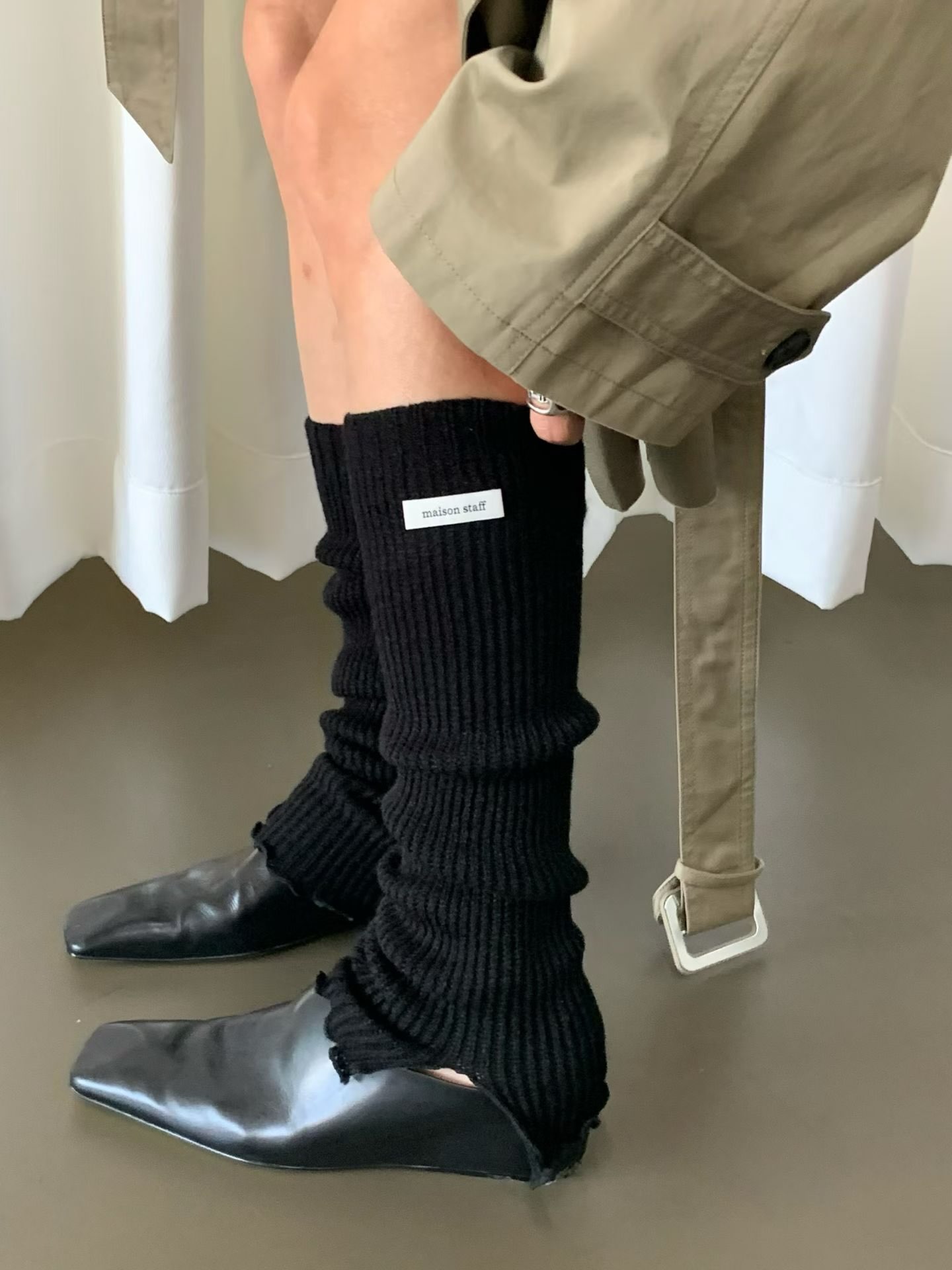 (2026FW) MAISONSTAFF  - LEG WARMERS