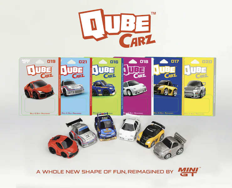 （預訂 Pre Order) QubeCarz ( Full Set 004 (016-021) ) 一套6架