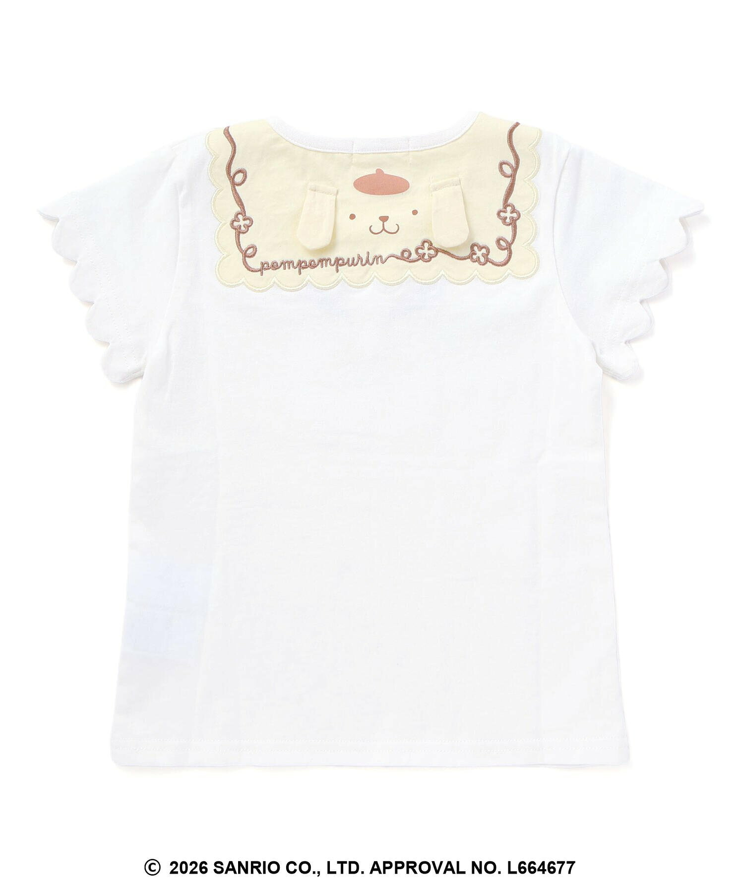 🇯🇵預訂 日本直送🇯🇵Slap Slip x Sanrio系列兩色人物印花立體耳朵刺繡水手領扇形袖上衣