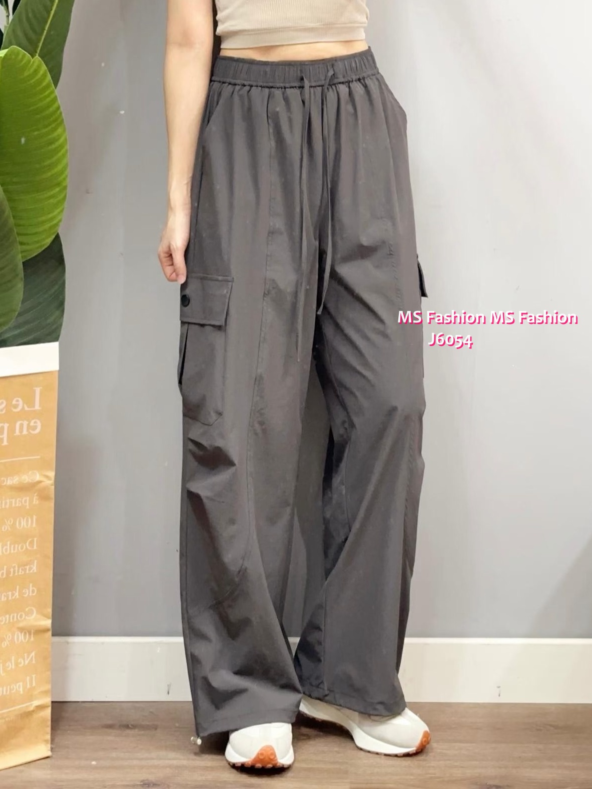 J6054 韓國🇰🇷型格工裝褲