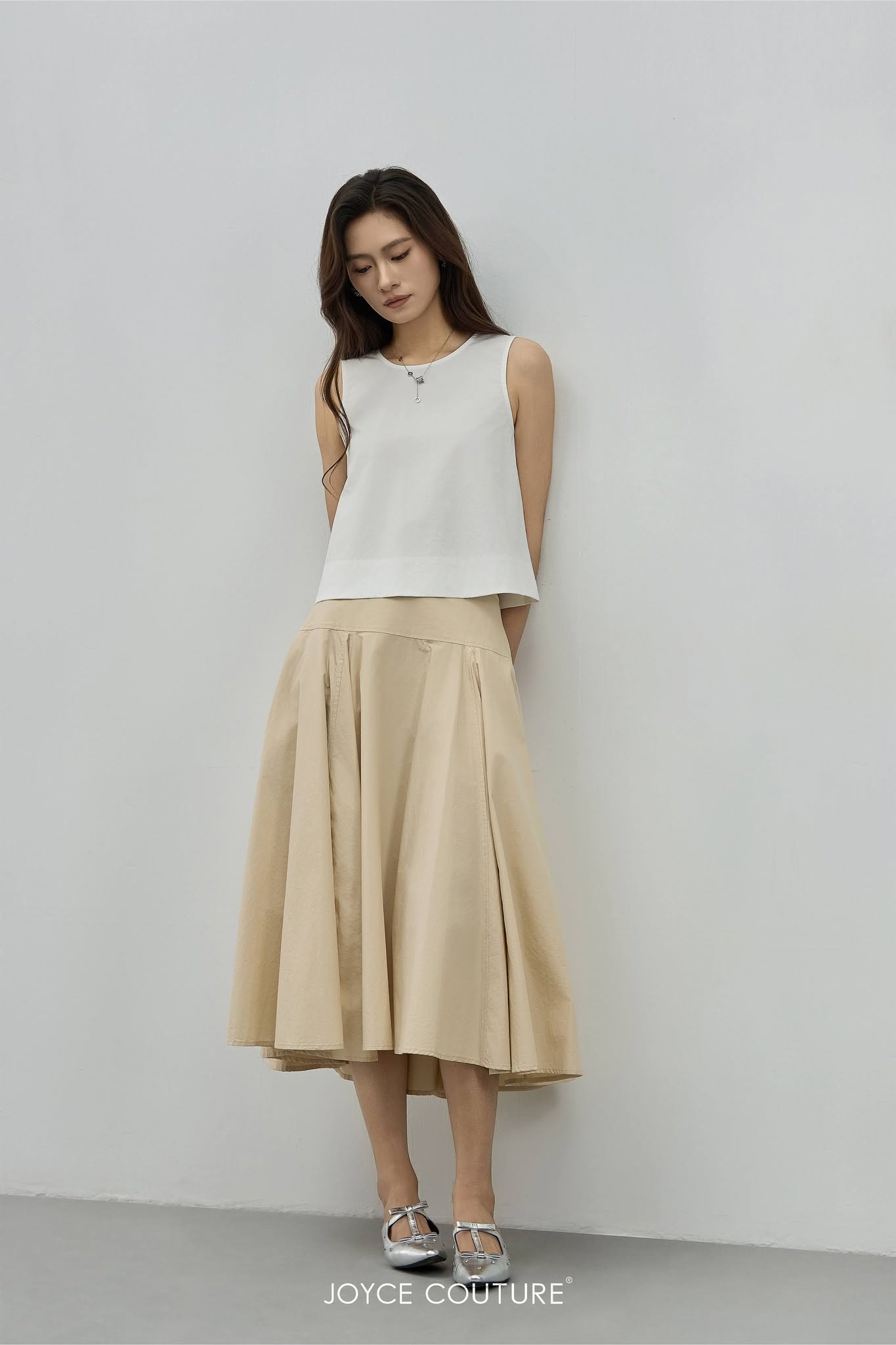 无袖A字上衣 T0149