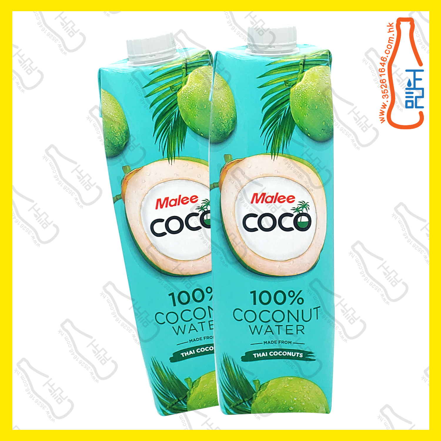 ==Malee Coco 100% 椰子水 1000ml x【2支】 /份