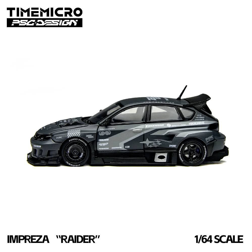 PRE-ORDER TimeMicro × PSC DESIGN 1/64 Impreza "Raid" 