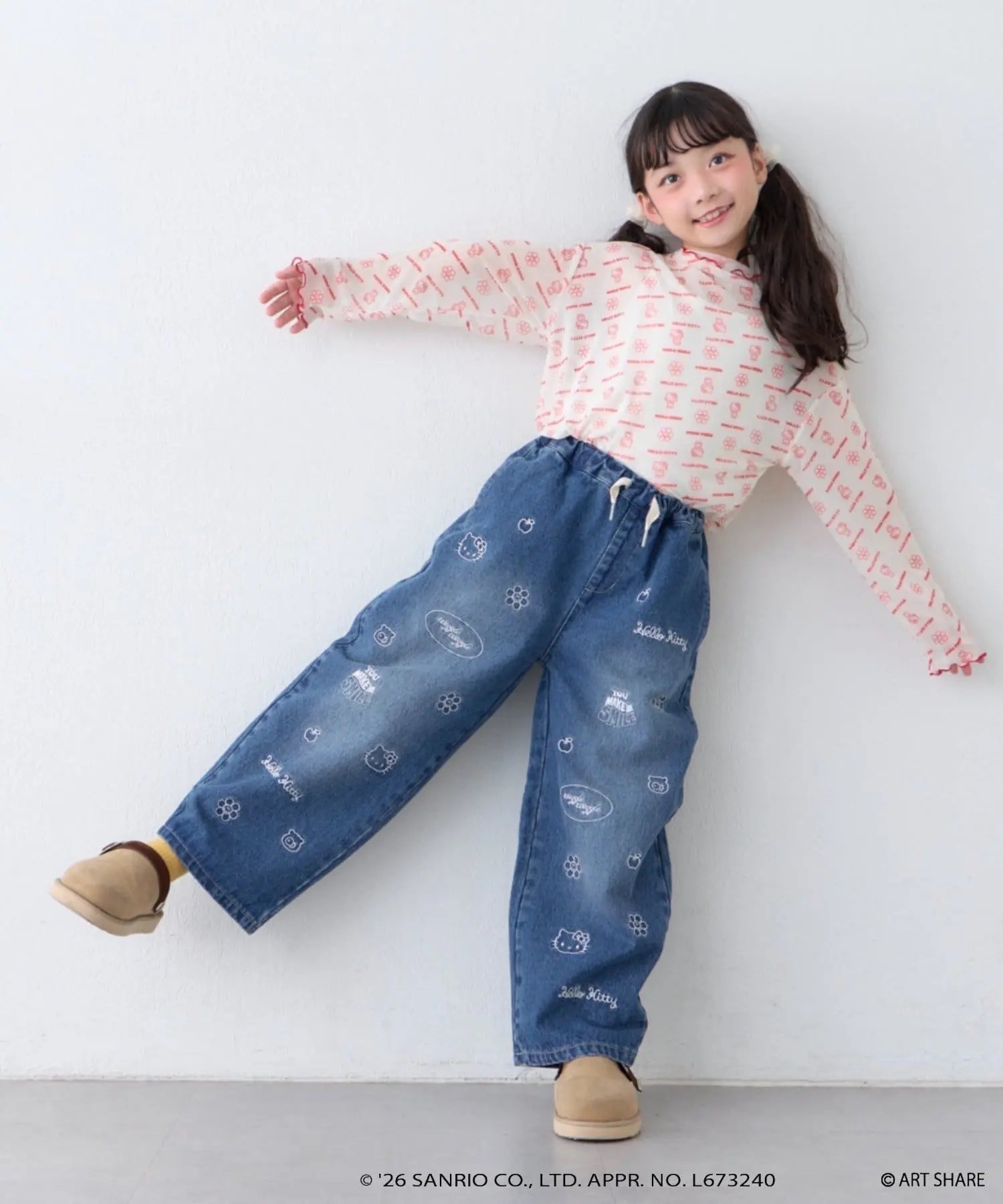 日本預訂📍日本Sanrio x Wiggle Wiggle系列 - 牛仔褲 不包郵 2026年11月下旬出貨