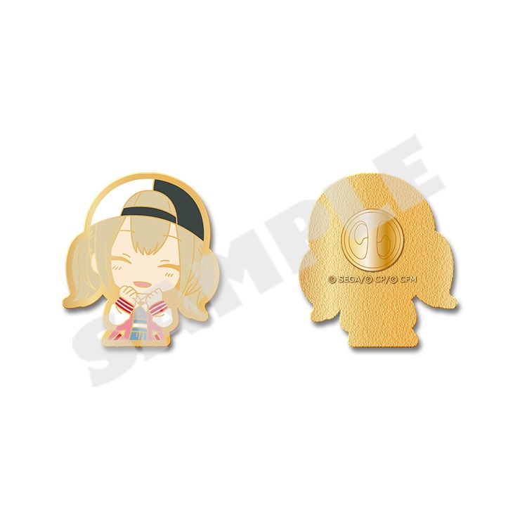 世界計劃 金屬紐扣 小豆