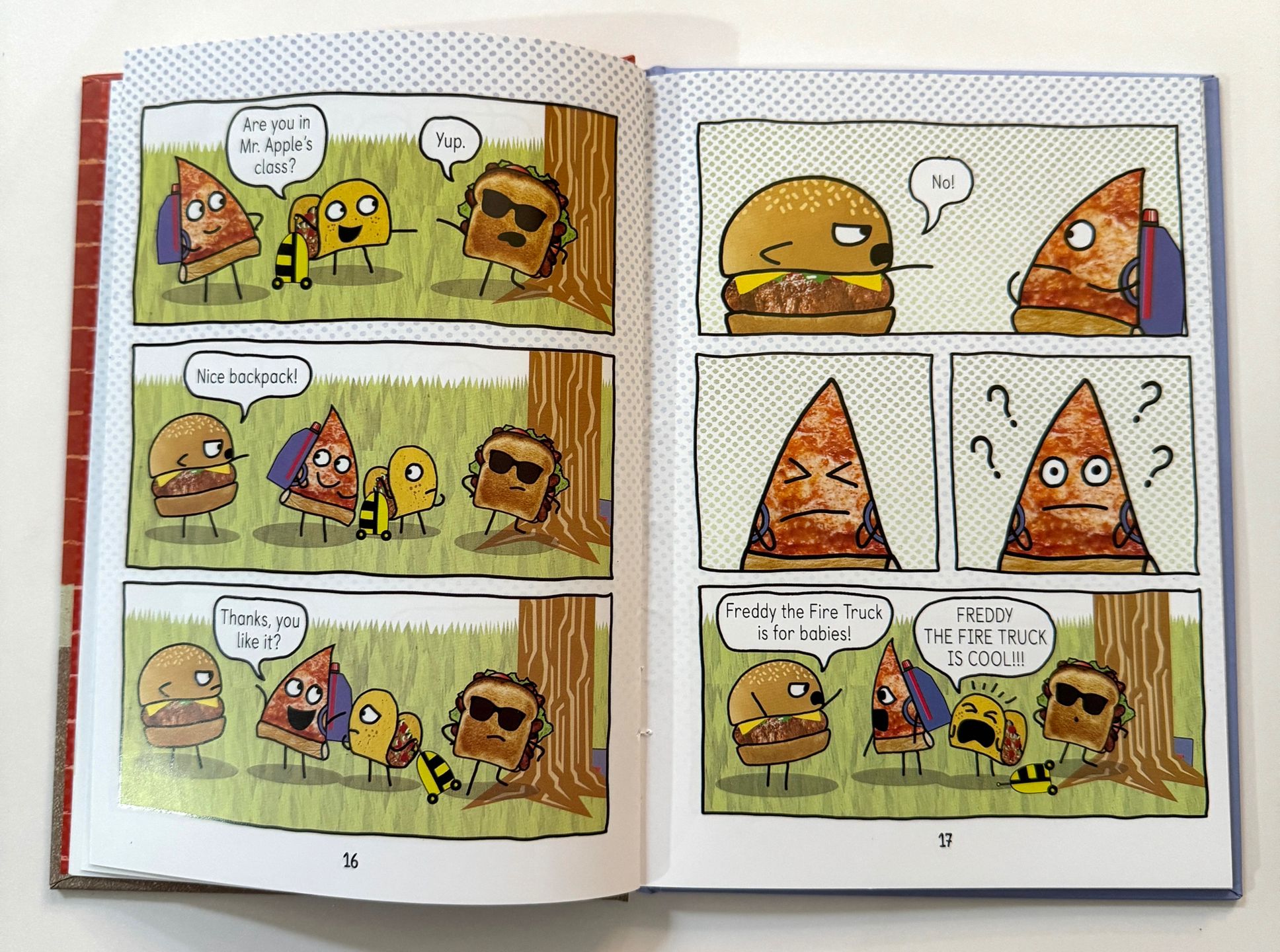 Pizza and Taco 10 books hardcover 披薩餅與玉米片  全彩漫畫系列 10本  B427	