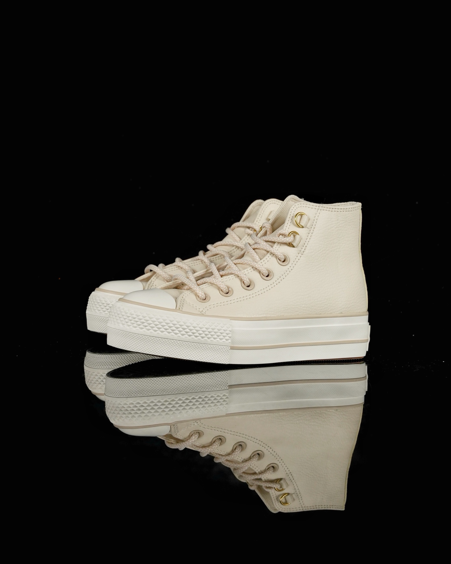 Converse Chuck Taylor All Star Lift Platform Glam Leather A14517C