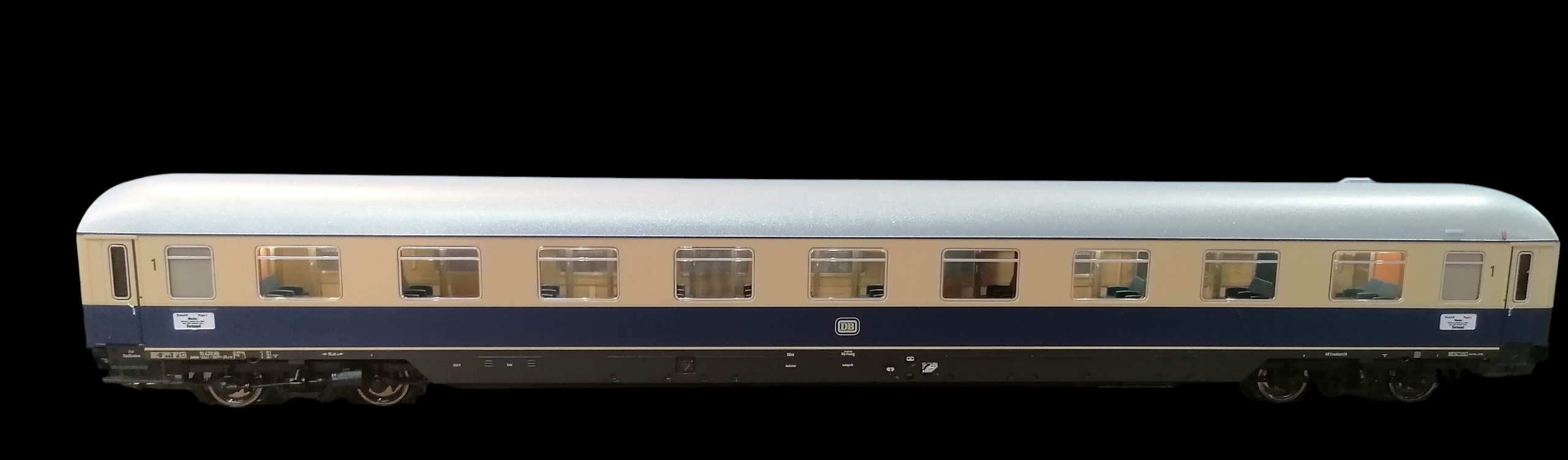 ROCO 74048 HO F-Zug F 21 „Rheinpfeil“ der Deutschen Bundesbahn