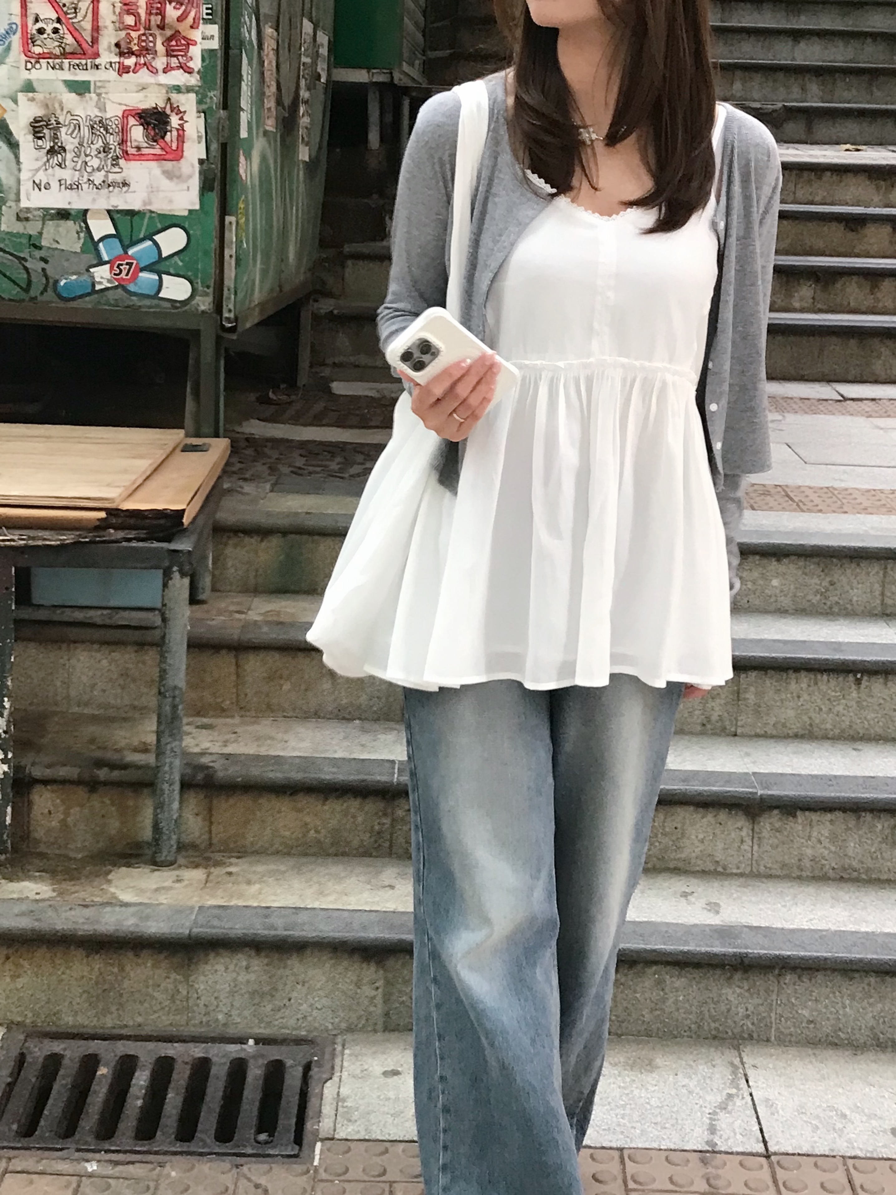 春日Lace邊吊帶背心