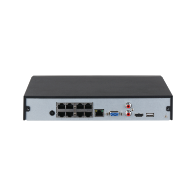 大華 NVR4108HS-8P-EI 8CH Compact 1U 8PoE 1HDD WizSense Network Video Recorder (香港行貨，一年保用)