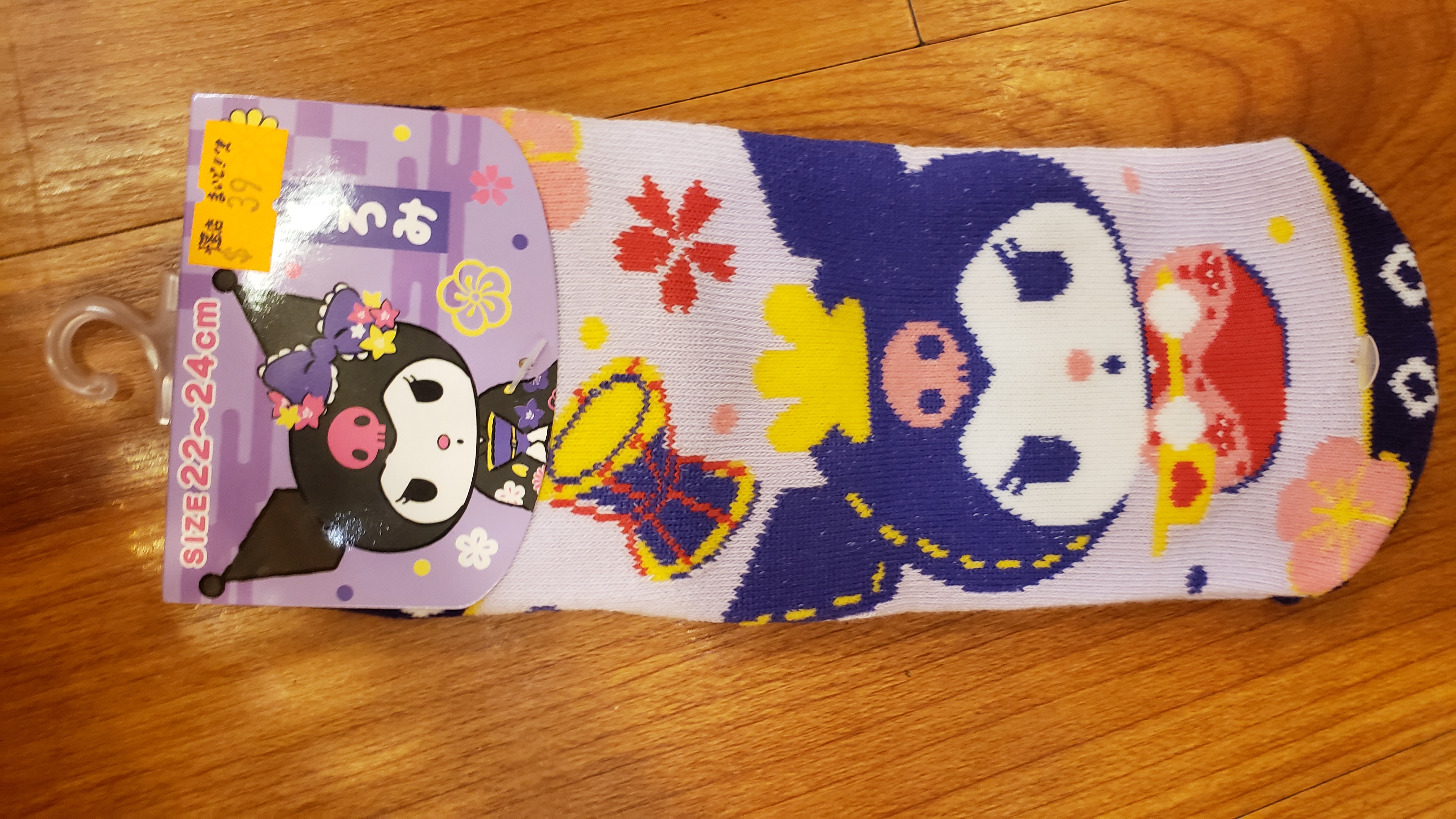 sanrio 襪（kuromi ）