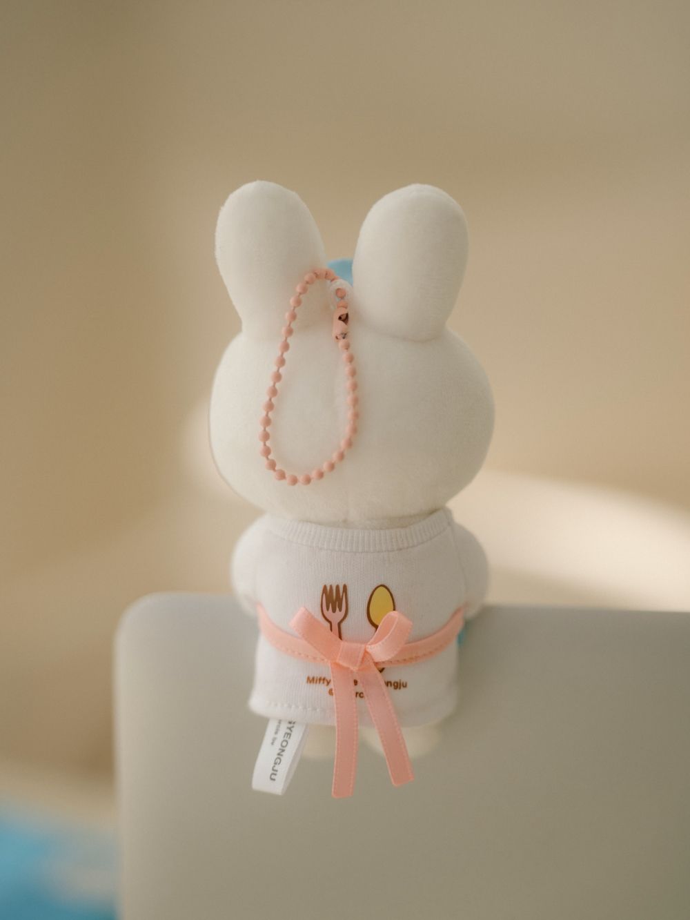 小菲兔店長醫療補助 [韓國直送] Miffy cafe Gyenongju慶州限定 冰淇淋店店員掛件 (Miffy/Melanie/Boris)