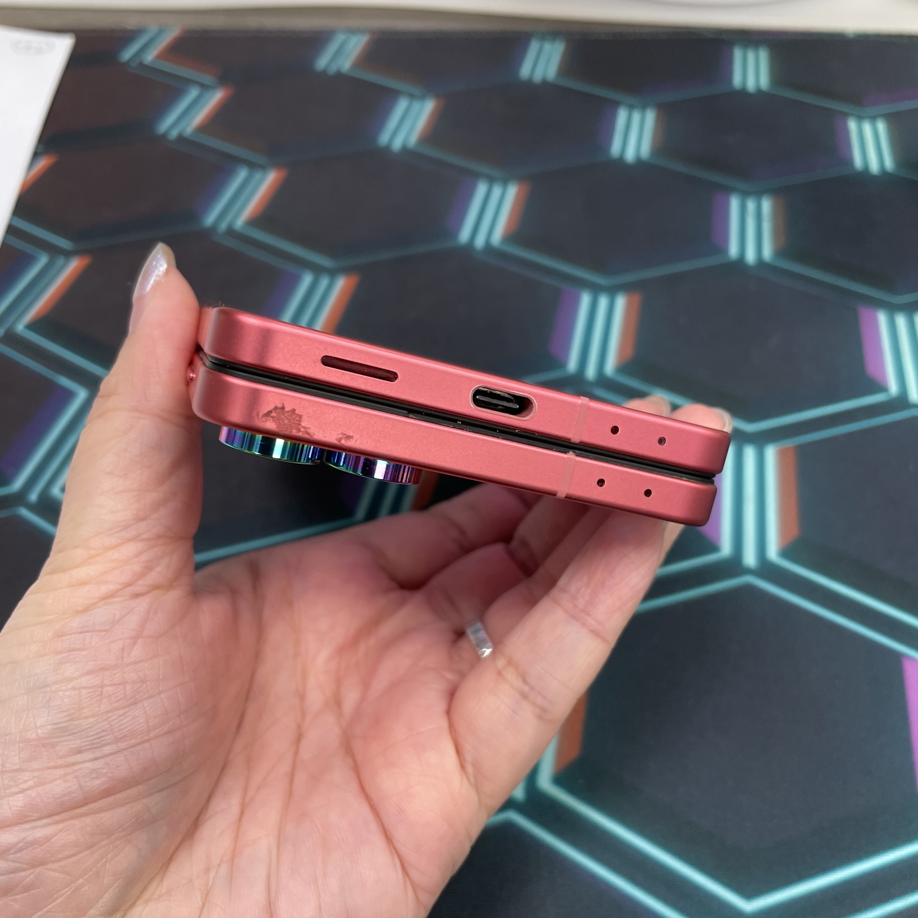 *7580 Galaxy Z Flip 7 完美機 12+256GB 紅色 red