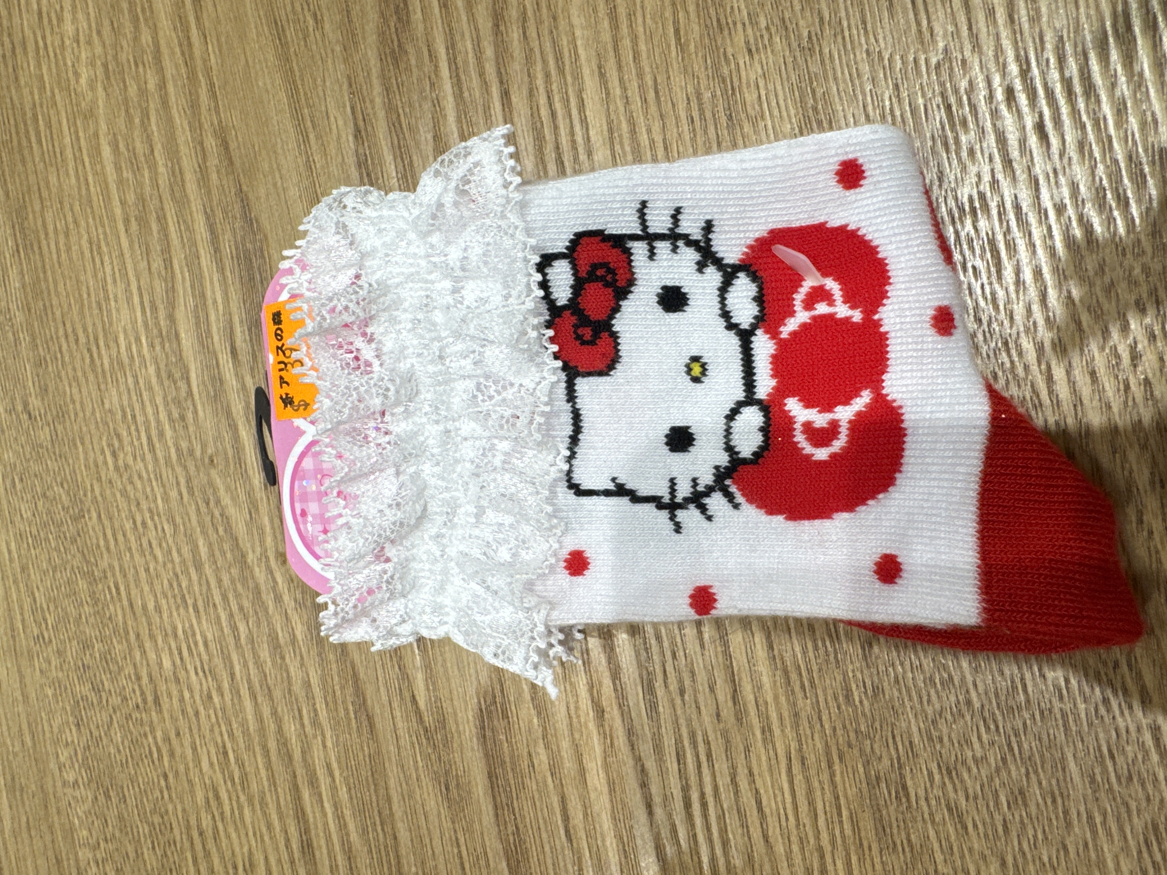 Sanrio-Hello kitty 小童襪