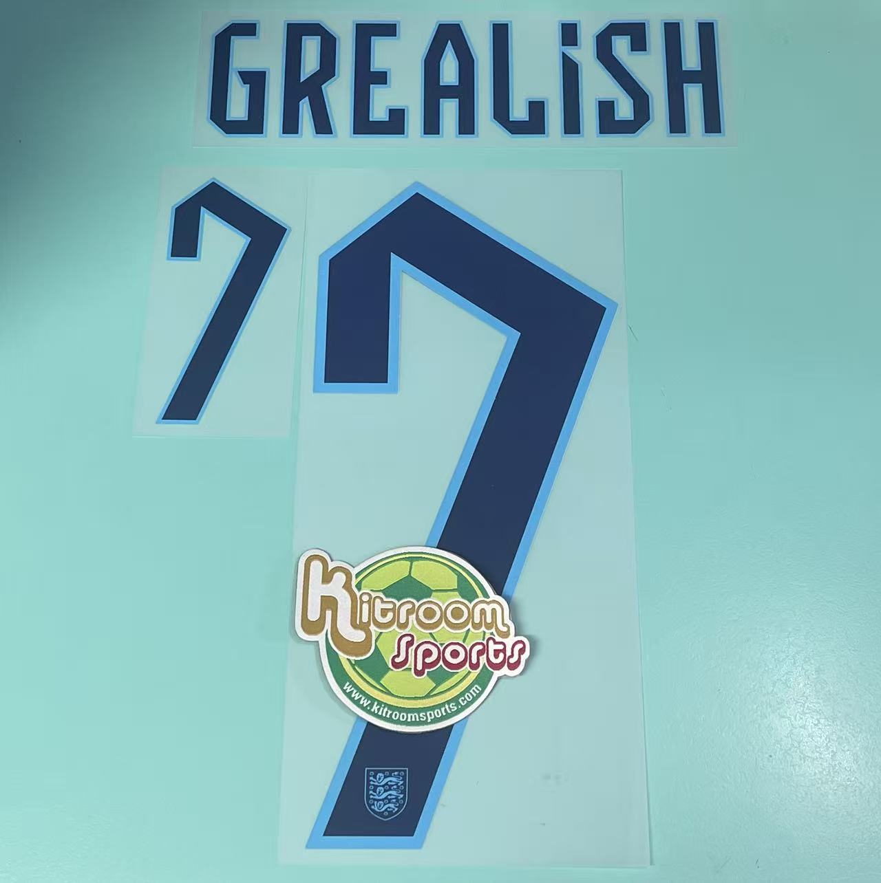 2022  England Home Nameset #7 GREALISH
