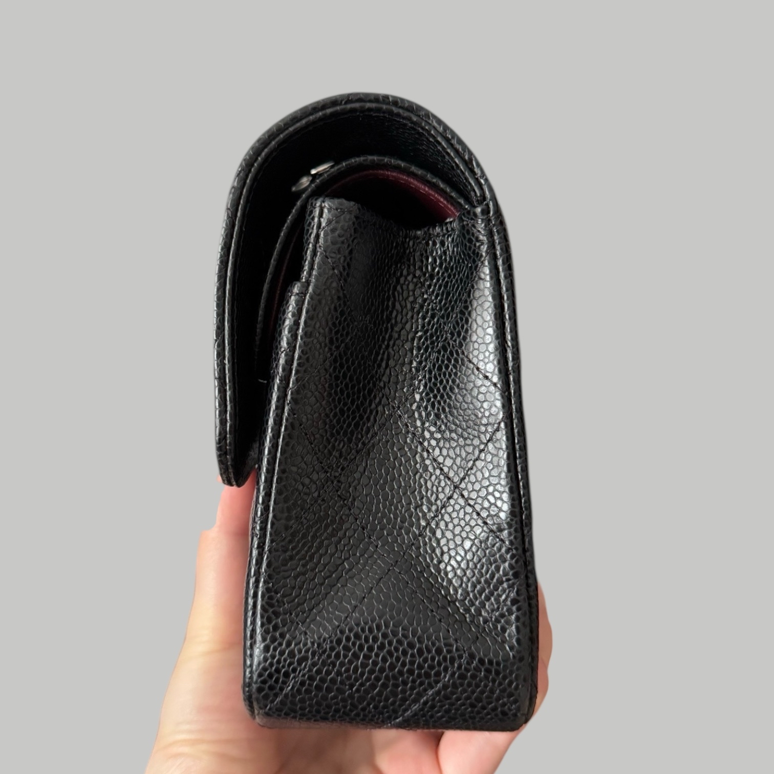 Chanel Caviar CF23 銀扣