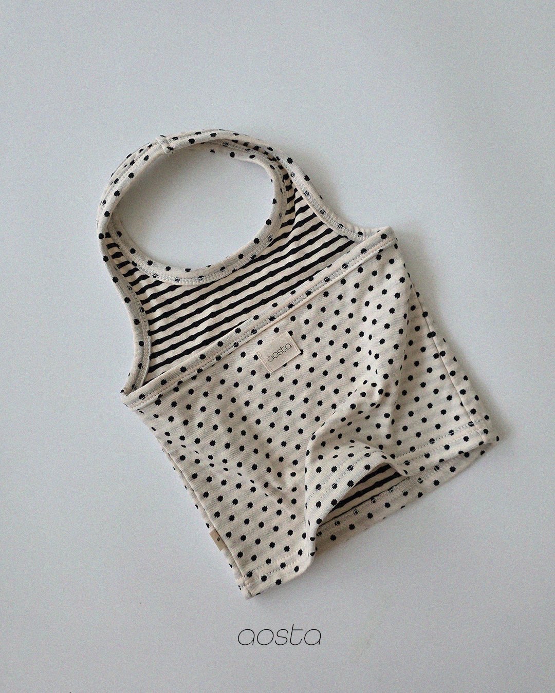 Aosta | [Choco Chip Halter Neck]