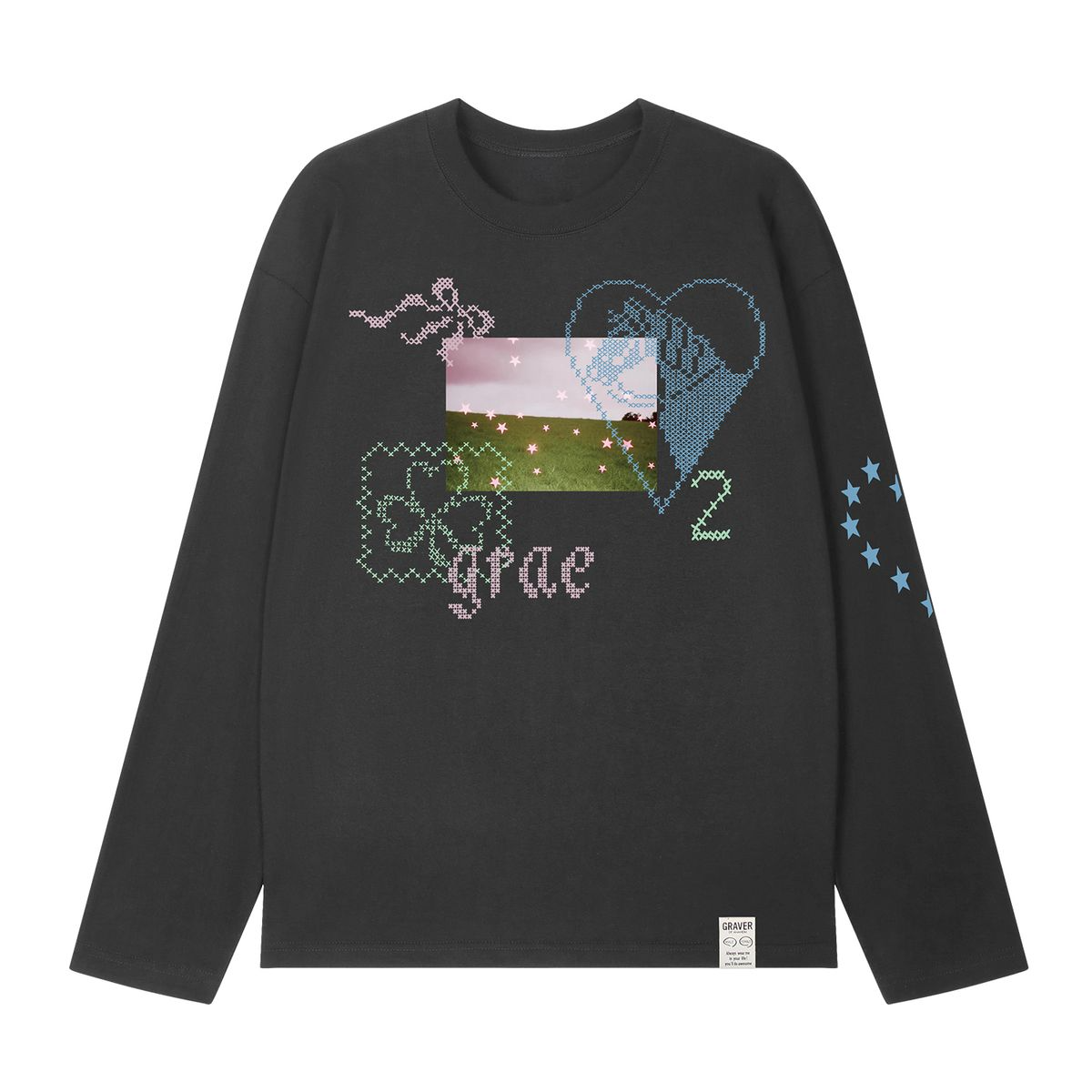 [GRAVER] DREAMY Long Sleeve T-shirt (3種)