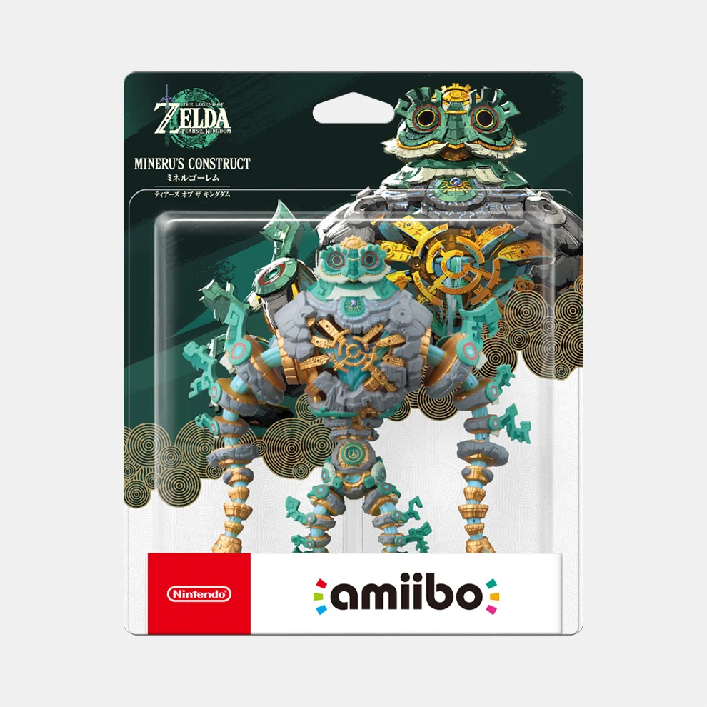 【預售 17/9】AMIIBO 薩爾達傳說系列 王國之淚 (米涅魯的魔像) The Legend of Zelda Series (Mineru’s Construct) PO0824